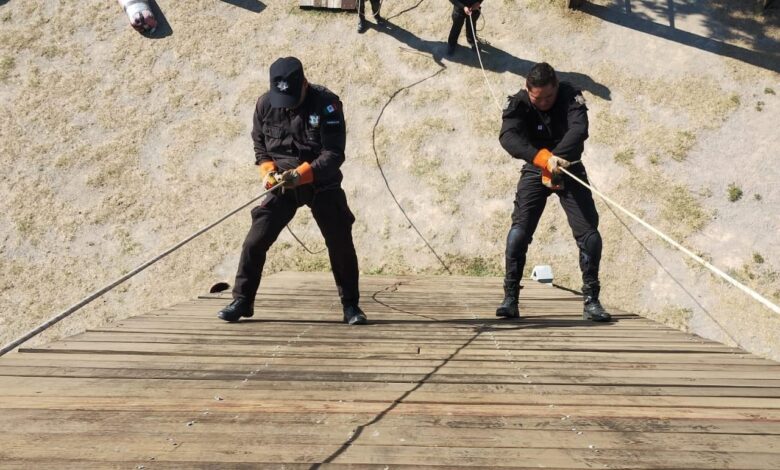 La Guardia Estatal se prepara en varias áreas, entre ellas la medicina táctica policial, para brindar los primeros auxilios a quien lo requiera.