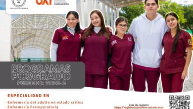 La Facultad de Enfermería de Victoria, lanzó la convocatoria de posgrado.