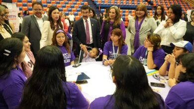 El Rector de la UAT puso en marcha Voces Universitarias en el marco de los eventos para conmemorar el Día Internacional de la Mujer.