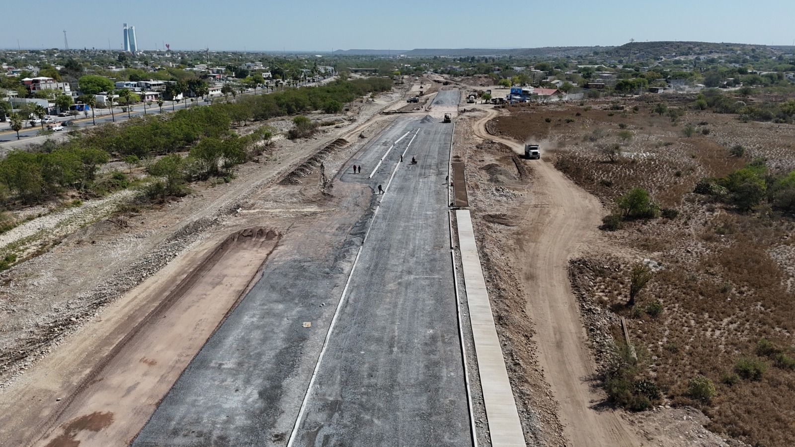 Inversiones millonarias se llevan a cabo en obra carretera en la entidad.