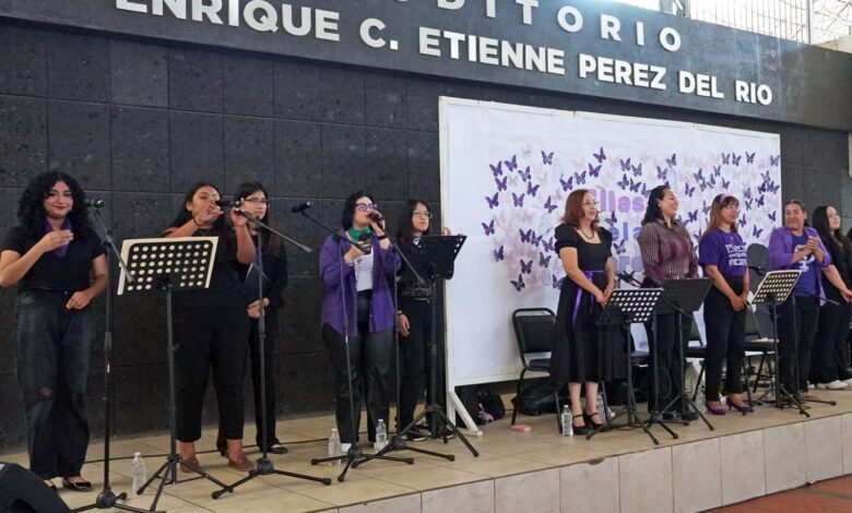"Voces Violeta” se presentaron en el campus Tampico y Victoria.