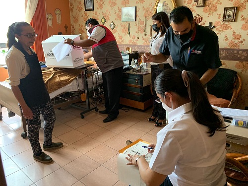 En Tampico ya son 61 personas que se inscribieron para el voto anticipado de la elección judicial federal.