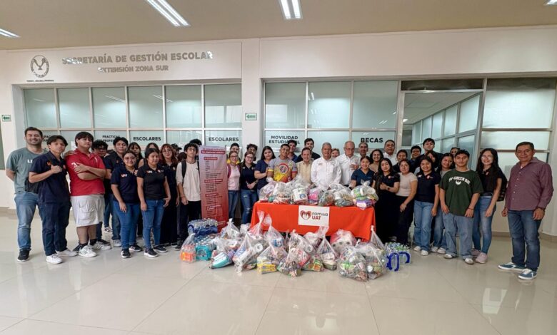 Todos los campus respondieron de manera positiva a la colecta de víveres para los damnificados de Reynosa.