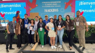 Gerardo Vázquez Guevara, Ruth Dosal y Lidia Torres de la UAT, participaron en el II Encuentro Iberoamericano de Jóvenes Líderes de la Economía Social y Solidaria, realizado en Honduras.
