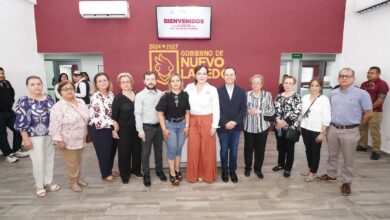 La presidenta municipal Carmen Lilia Canturosas Villarreal señaló que la nueva Clínica UNE “Dr. Mario Alberto Pérez Coss”, también estará habilitada como centro comunitario.