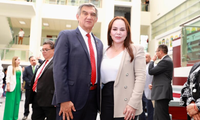 Carmen Lilia Canturosas Villarreal, refrendó su compromiso con los principios de libertad, justicia y soberanía que dieron origen al estado.