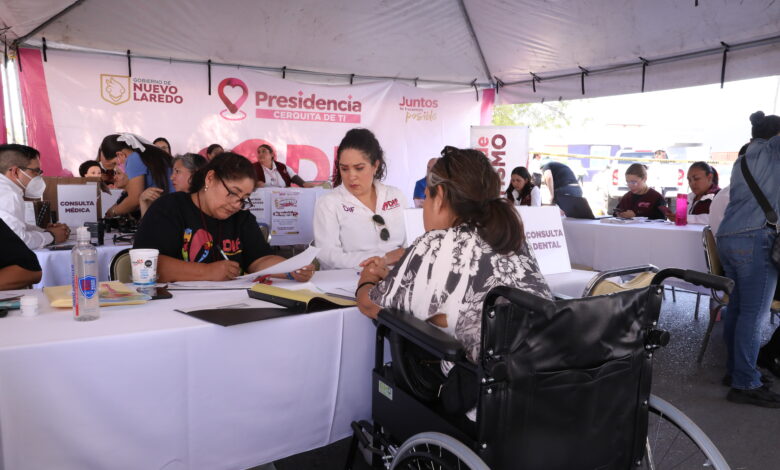 El programa “Presidencia Cerquita de Ti” en esta ocasión fue en la colonia San Rafael.