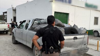 Fueron 14 toneladas de carbón vegetal los asegurados en un inmueble en el municipio de Soto La Marina.