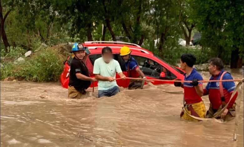 lluvias provocan inundaciones