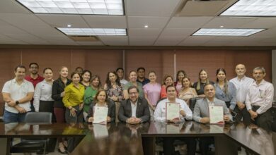 Se entregaron nombramientos a nuevos subsecretarios de Administración y de Educación Media Superior y Superior, y a la nueva subsecretaria de Planeación.