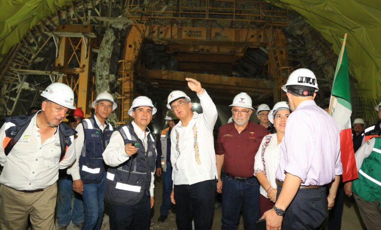 El Gobernador llevó a cabo un recorrido de supervisión por la obra, que registra un 82 por ciento de avance.