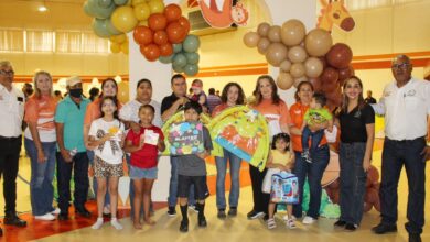 Hijos e hijas del personal universitario afiliado al Sindicato Único de Trabajadores de la UAT (SUTUAT) fueron festejados en su día.