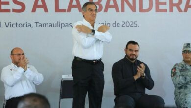 El mandatario tamaulipeco hizo un recuento de las principales acciones que su administración realiza por la seguridad, el desarrollo y el bienestar de los tamaulipecos.