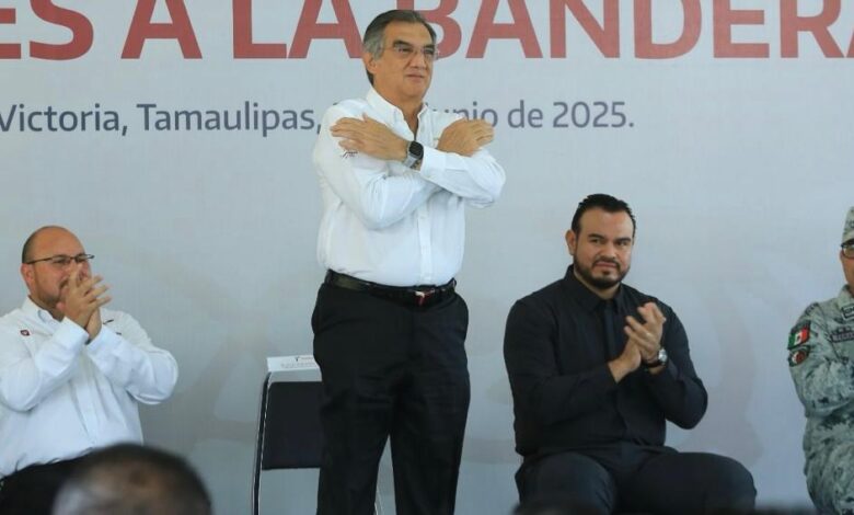El mandatario tamaulipeco hizo un recuento de las principales acciones que su administración realiza por la seguridad, el desarrollo y el bienestar de los tamaulipecos.