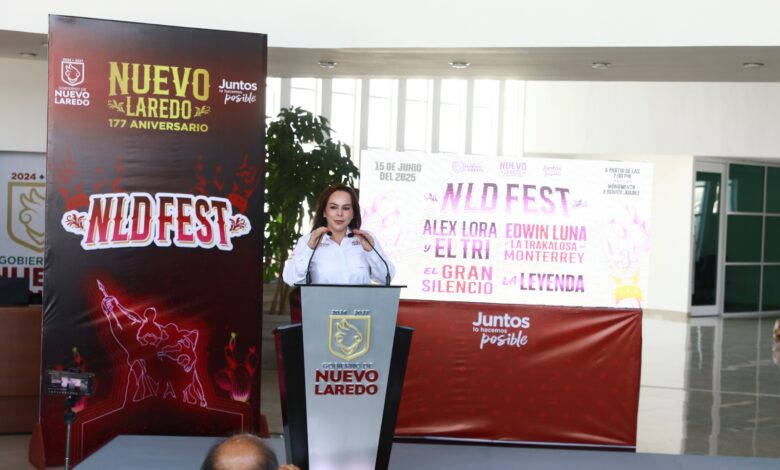Carmen Lilia Canturosas Villarreal anunció este lunes los festejos por el 177 aniversario de la fundación de Nuevo Laredo.