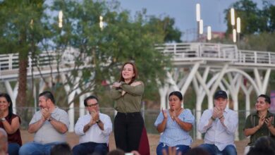 La alcaldesa Carmen Lilia Canturosas Villarreal inauguró el Puente Peatonal del Parque Península de El Laguito.