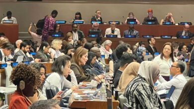 Frente a líderes mundiales y representantes de los Estados Miembros de la ONU, la alcaldesa destacó la inversión histórica de 81.2 millones de dólares para el tratamiento del agua, mediante un modelo de coinversión.