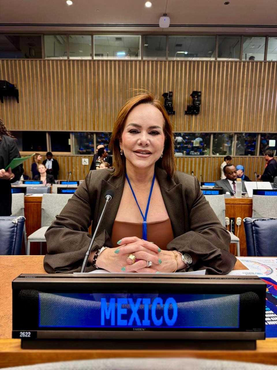 La alcaldesa Carmen Lilia Canturosas participó en el Foro Político de Alto Nivel sobre Desarrollo Sostenible de las Naciones Unidas.