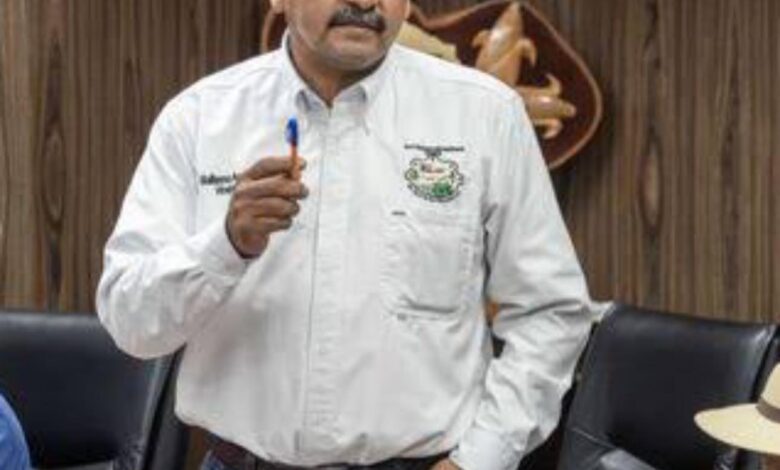 Guillermo Aguilar Flores, presidente del Frente Estatal de Productores Agropecuarios de Tamaulipas.