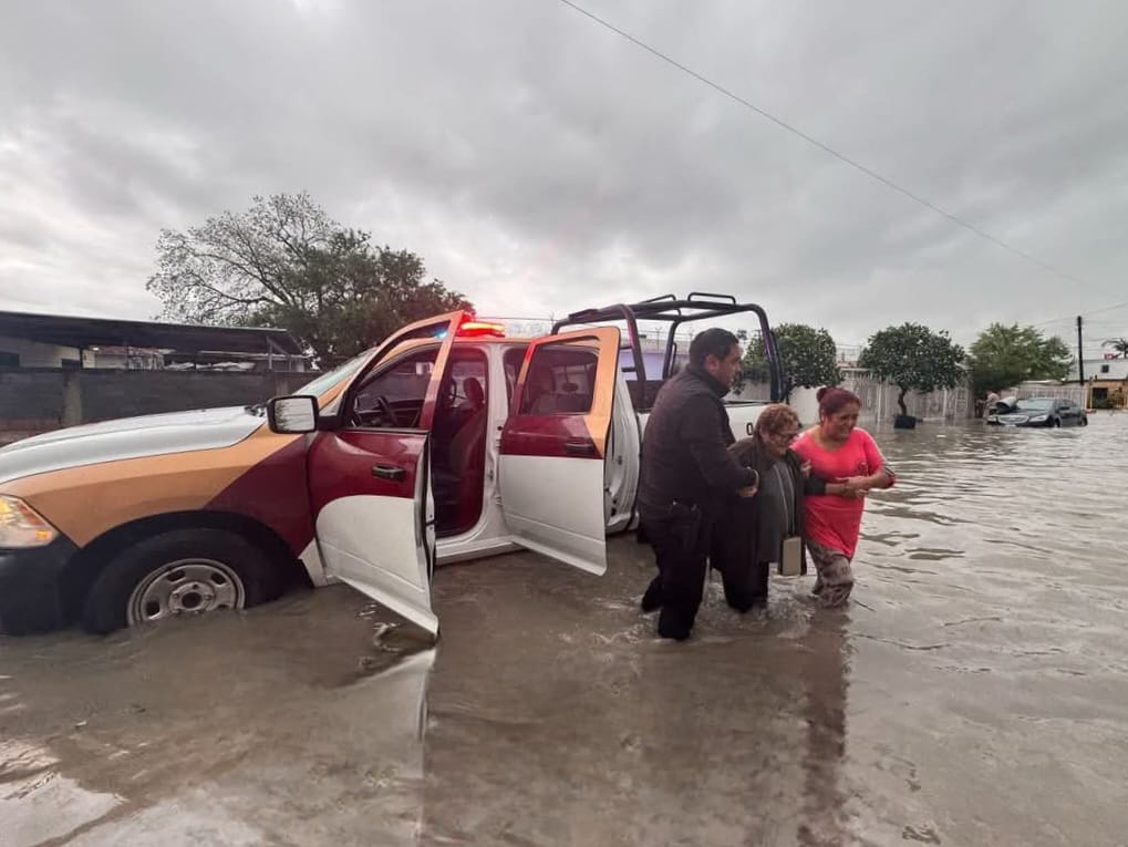 Evacuación preventiva en Tampico Tamaulipas