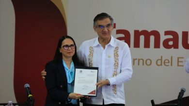 El Gobernador Américo Villarreal entregó el nombramiento a Norma Angélica Pedraza Melo como titular de la nueva Secretaría Anticorrupción y Buen Gobierno.