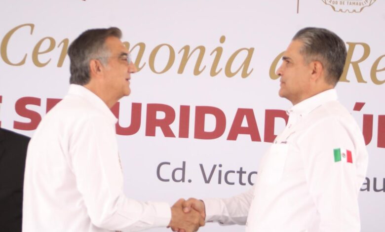 El Gobernador Américo Villarreal llamó a los elementos de la Guardia Estatal a redoblar esfuerzos en materia de seguridad con la llegada del nuevo mando a la Secretaría de Seguridad Pública.