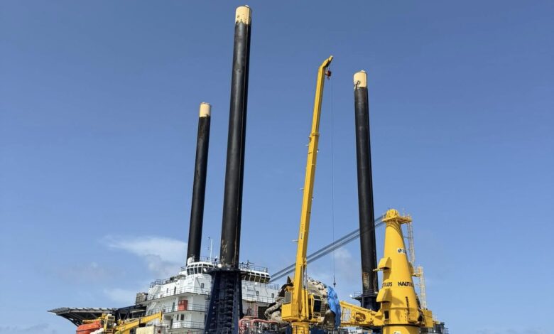 Desde el pasado viernes 18 de julio, la plataforma lleva a cabo trabajos de recuperación de las partes que se han encontrado del cohete de la empresa SpaceX.