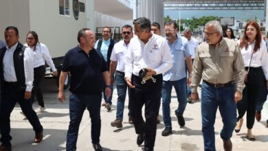 El Gobernador Américo Villarreal Anaya realizo un recorrido de supervisión por diversas obras de infraestructura deportiva en Ciudad Victoria.