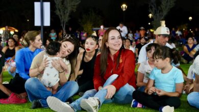 La alcaldesa Carmen Lilia Canturosas encabezó la inauguración del Espacio Cultural y Artístico del Parque Viveros.