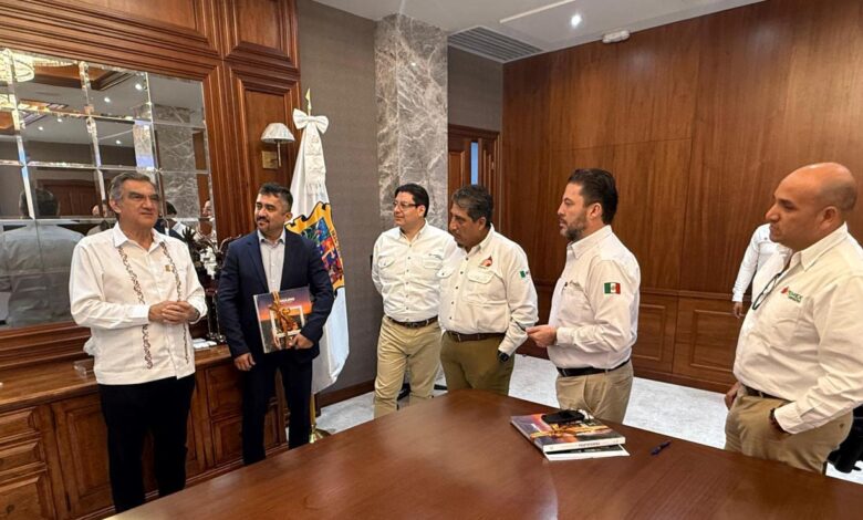 El Gobernador Américo Villarreal Anaya, sostuvo una reunión de trabajo con representantes de Petróleos Mexicanos (Pemex) y de la empresa Iberoamericana de Hidrocarburos.
