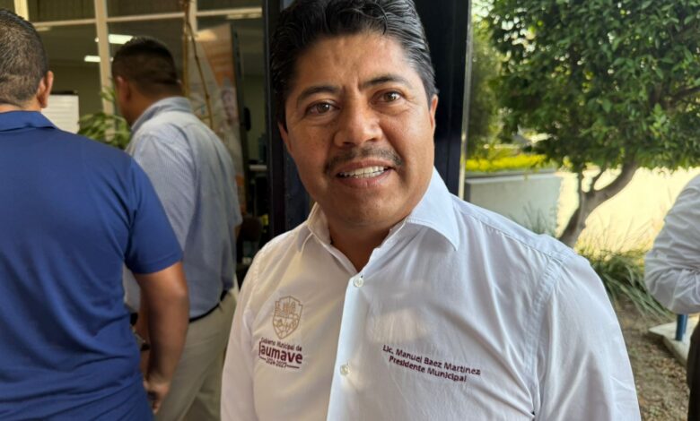Manuel Báez Martínez, alcalde de Jaumave.