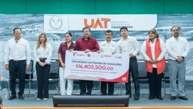 Un total de 6,561 estudiantes de la UAT reciben la Beca Futuro Tamaulipas, Jóvenes de Nivel Superior.