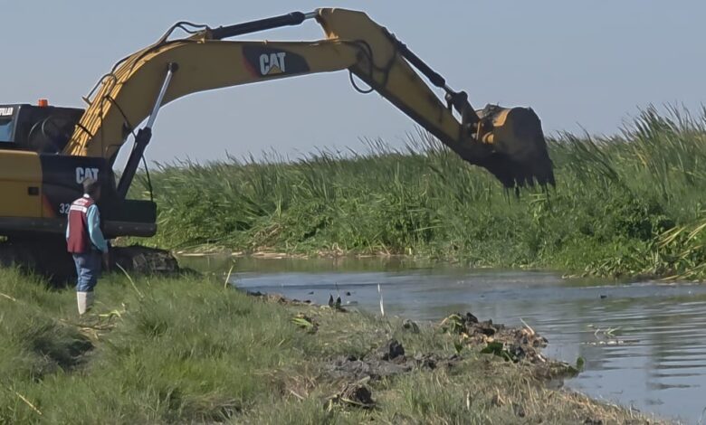 desasolve de canales en Madero