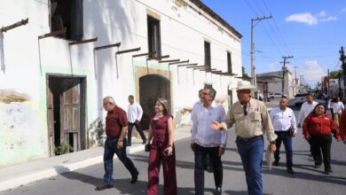 El gobernador Américo Villarreal Anaya constató el abasto de medicamentos en el Centro de Salud, supervisó la ejecución de obras públicas en las que se han invertido 17 millones de pesos. en el pueblo mágico de Mier.