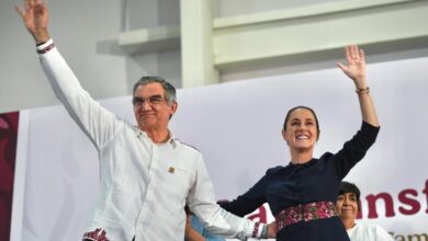 La Presidenta Claudia Sheinbaum Pardo destacó en ciudad Victoria los apoyos en programas sociales y obras para Tamaulipas.