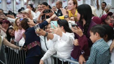 La Presidenta Claudia Sheinbaum destacó las obras que se construirán en Nuevo Laredo.