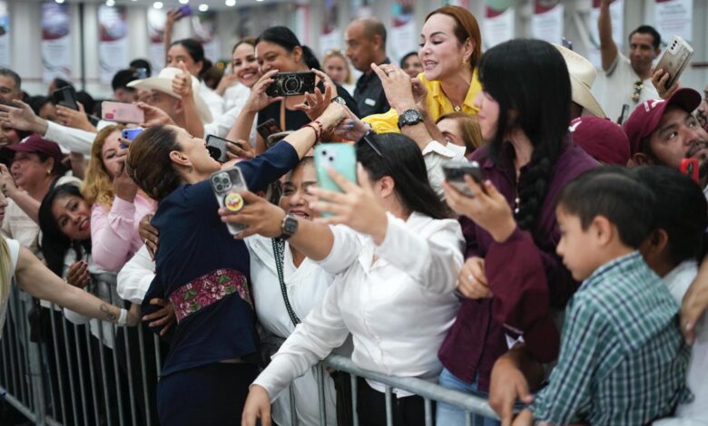 La Presidenta Claudia Sheinbaum destacó las obras que se construirán en Nuevo Laredo.