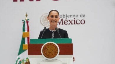 Al rendir su Primer Informe de Gobierno, en Palacio Nacional, la Presidenta Claudia Sheinbaum mencionó las acciones que se realizan en Tamaulipas.