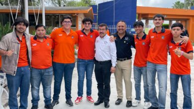 La jornada "Un día con tu Rector" se llevó a cabo en la Unidad Académica Multidisciplinaria Valle Hermoso (UAMVH).