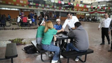 El Rector y los estudiantes destacaron la importancia de propiciar una Universidad más participativa, en la que se fortalezcan los valores de innovación, compromiso social y responsabilidad ambiental.