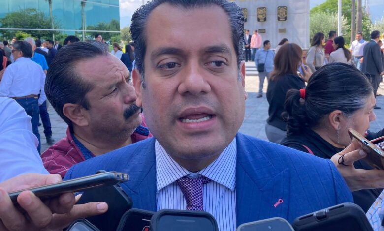 Sergio Gutiérrez Luna, Vicepresidente de la Cámara de Diputados pidió a políticos mantenerse ecuánimes y con cabeza fría.