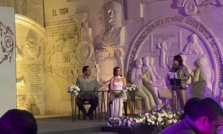 El alcalde de Reynosa, Carlos Peña Ortiz se casó con su novia Alejandra Yelitza Garza en una boda colectiva junto a más parejas.