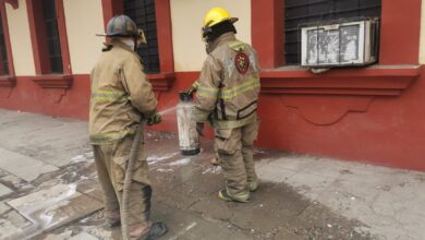 Un flamazo en un tanque de gas provocó una fuerte movilización de cuerpos de auxilio.