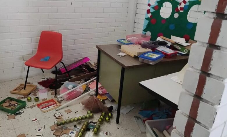 El robo a escuelas se castigará hasta con 15 años de prisión en Tamaulipas.