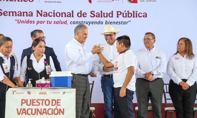 Del 6 al 13 de septiembre durante la Semana Nacional de Salud Pública 2025, se benefició a 737 mil 792 personas y se aplicaron 24 mil 604 dosis de diferentes vacunas.