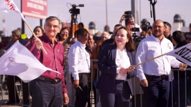 El gobernador Américo Villarreal Anaya presentó su informe “Tres años de memorias de una Transformación”, destacando las obras en Nuevo Laredo.
