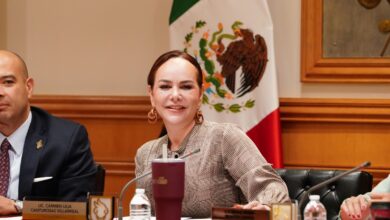 La alcaldesa de Nuevo Laredo, Carmen Lilia Canturosas Villarreal, refrendó el compromiso de su gobierno con sus pares federal y estatal.