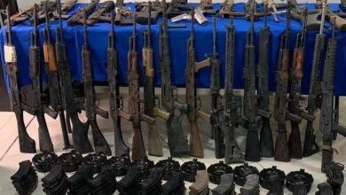 Durante el 2024, la Fiscalía General de la República (FGR) en Tamaulipas reportó el aseguramiento de 1,127 armas de fuego en Tamaulipas.