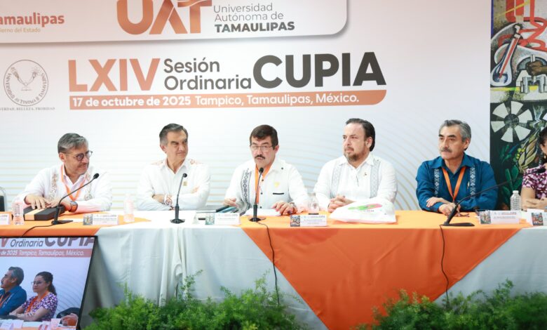 En el campus Tampico de la UAT se llevó a cabo la clausura de la Sesión Ordinaria del Consejo de Universidades Públicas e Instituciones Afines (CUPIA).