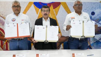La Universidad Autónoma de Tamaulipas (UAT) y el Sindicato Único de Trabajadores (SUTUAT) firmaron acuerdos en beneficio de los trabajadores.
